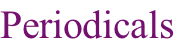 Periodicals